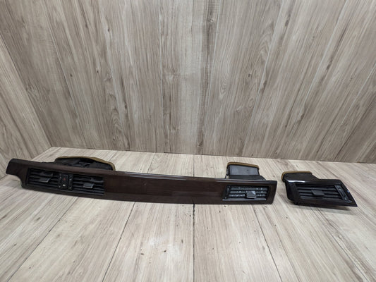 08-10 BMW 535i E60 Dashboard Dash Board Panel Interior Trims PAIR 6910732 Wood