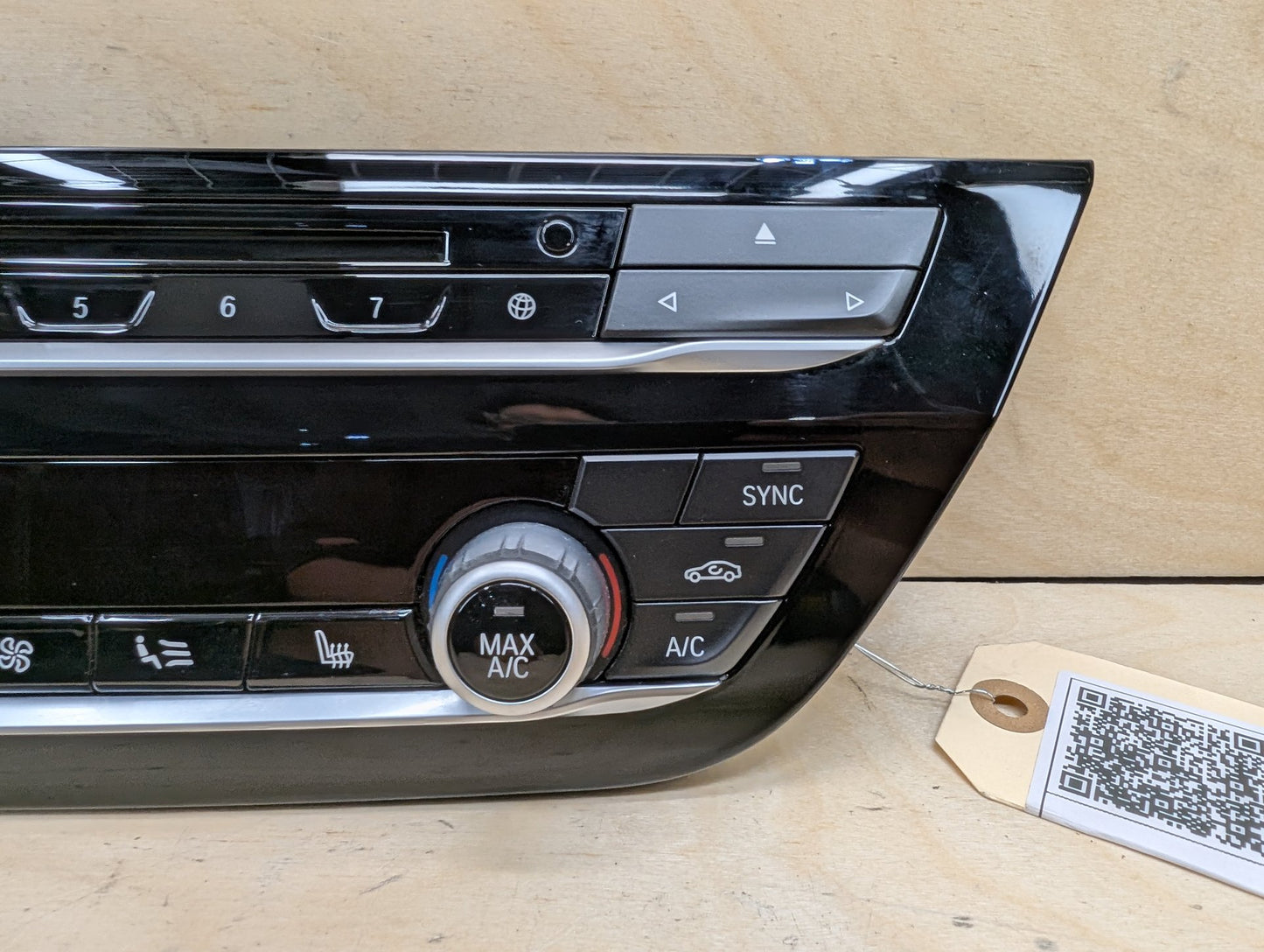 18-21 OEM BMW G01 F97 X3 X3M AC Climate Control Panel Radio Media Buttons
