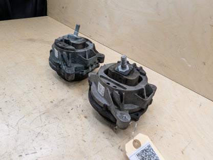 2012-2018 BMW F30 328i N47D20O1 Left Right Engine Bracket Support Mount SET 6787657
