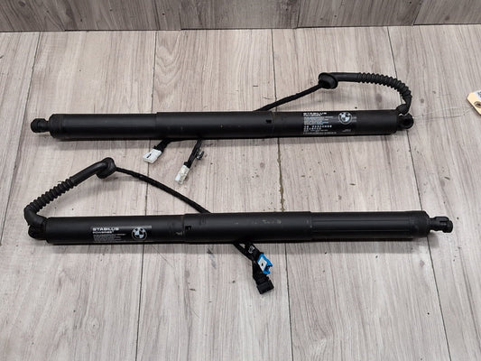 2014 - 2018 BMW X5 F85 Rear Left Right Liftgate Trunk Lid Strut Shock Supports SET 7434041 S63B44T2