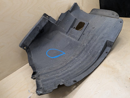 2007-2013 BMW 335i E93 Front Left Driver Wheel Fender Liner Splash Guard 7162831