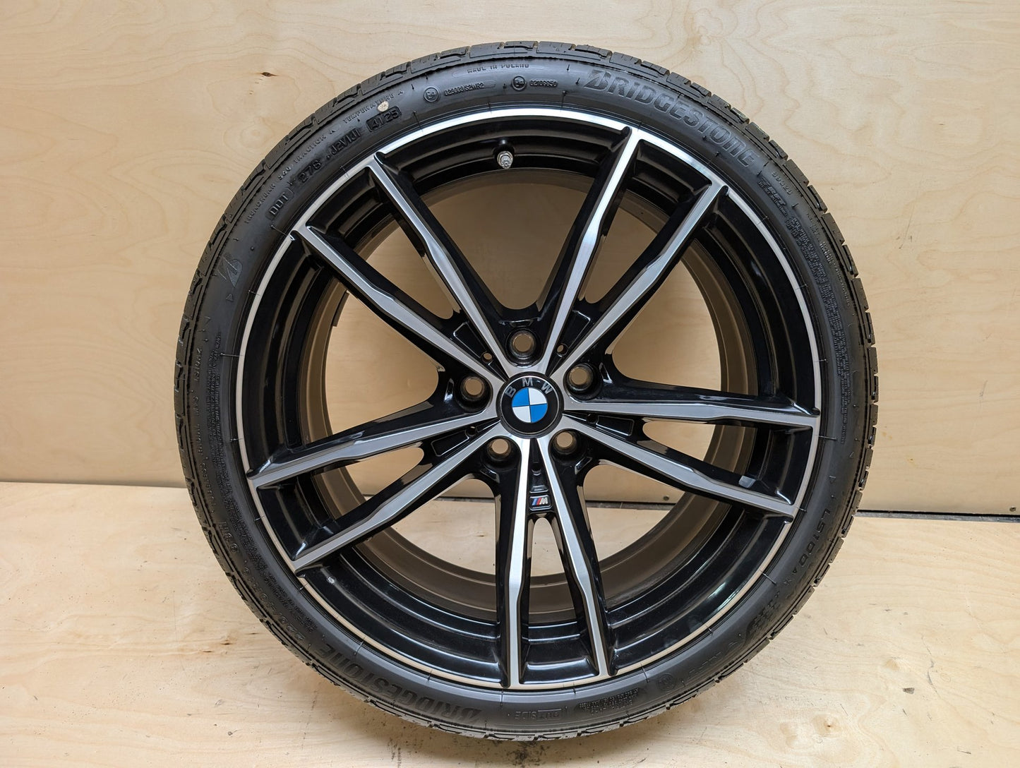 OEM BMW G20 G22 G23 G26 M340 M440 Rim Wheel 19x8" ET:27 Double Spoke Style 791M