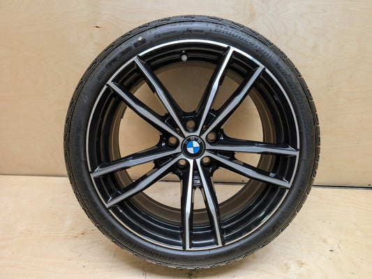 OEM BMW G20 G22 G23 G26 M340 M440 Rim Wheel 19x8" ET:27 Double Spoke Style 791M