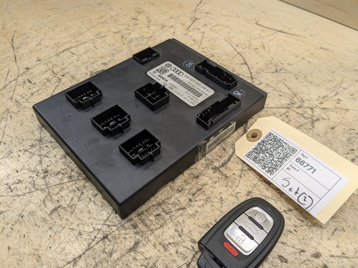 2012-2018 Audi A6 C7 BCM Body Control Module 4H0907063DM OEM