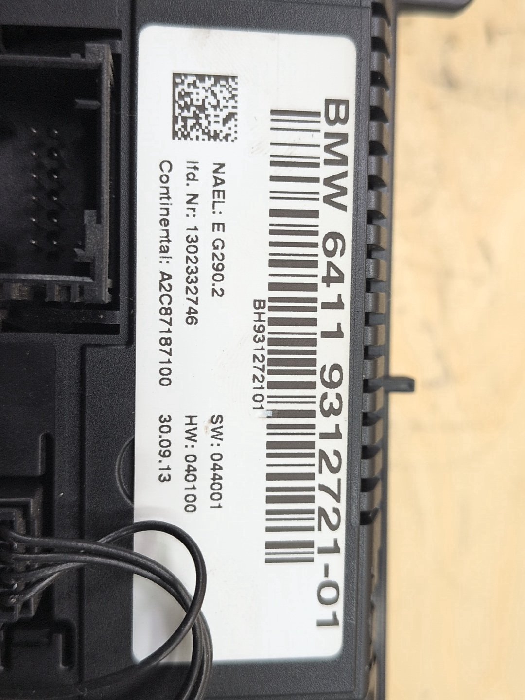 2011-2016 BMW X3 F25 Front AC Heater Climate Control Switch 9312721