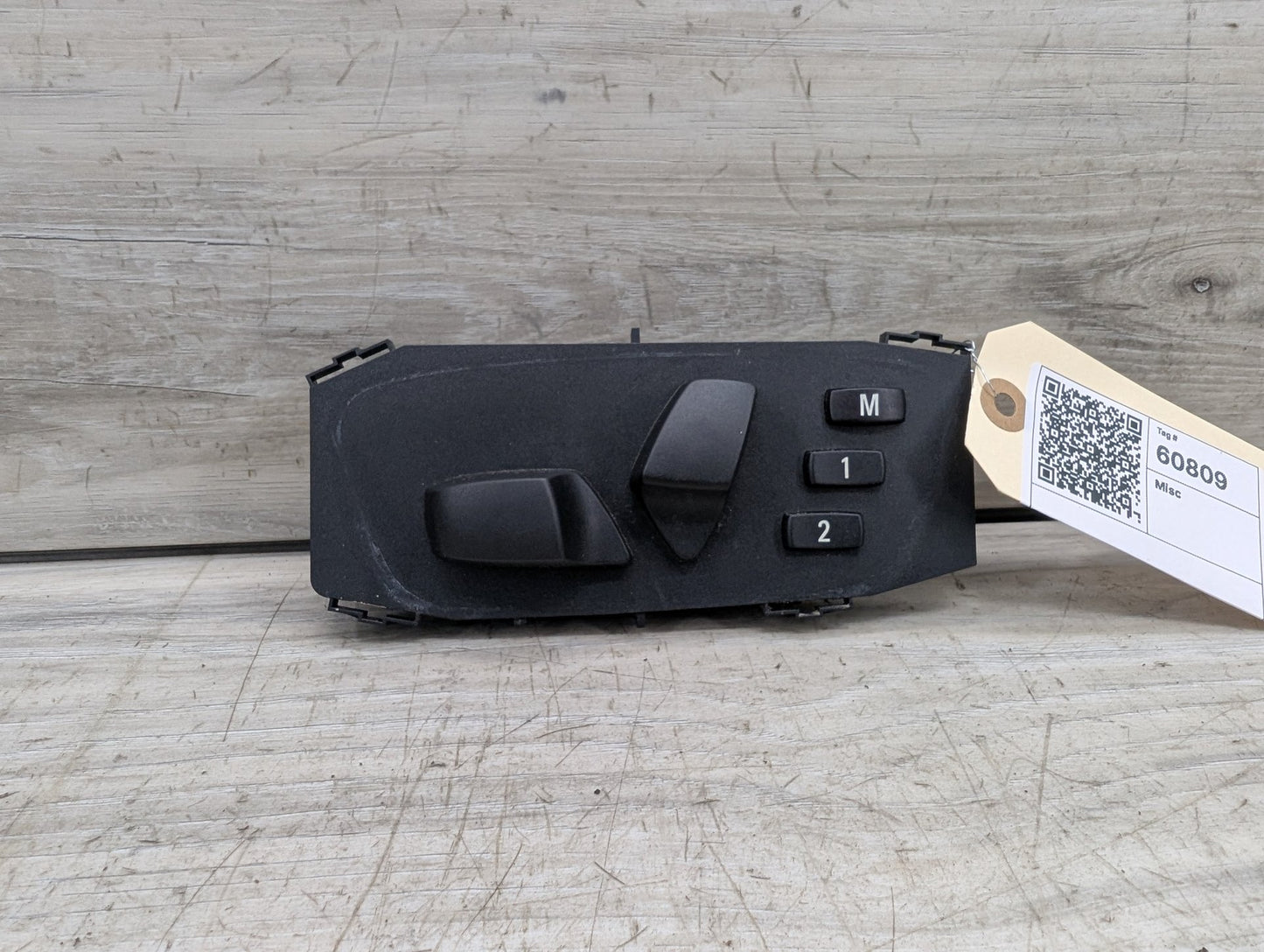 OEM BMW E93 328 335 M3 Front Left Driver Memory Seat Adjustment Control Switch