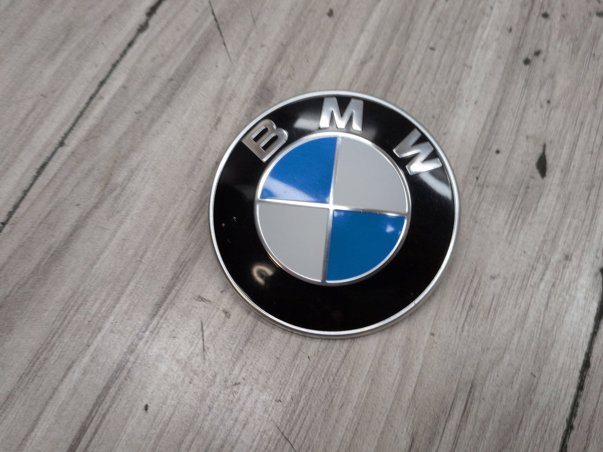OEM BMW E82 E92 F02 F10 F22 F30 F44 F82 Rear Trunk Lid Round Emblem Logo 82MM