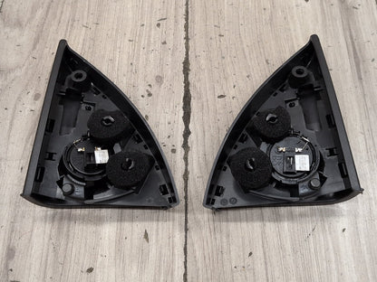 2008-2017 Audi S5 8T Front Left Right Door Triangle Corner Speaker Assemblys SET 8f0035399