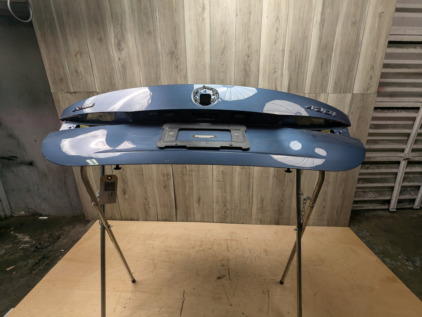 21-26 OEM BMW G22 G82 430 440 M4 Rear Trunk Lid Panel Deck Shell Blue 7956379 Blue C4F