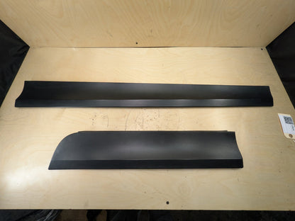 2011-2016 BMW X3 F25 Left Driver Side Skirt Rocker Panel Mouldings Front Rear SET