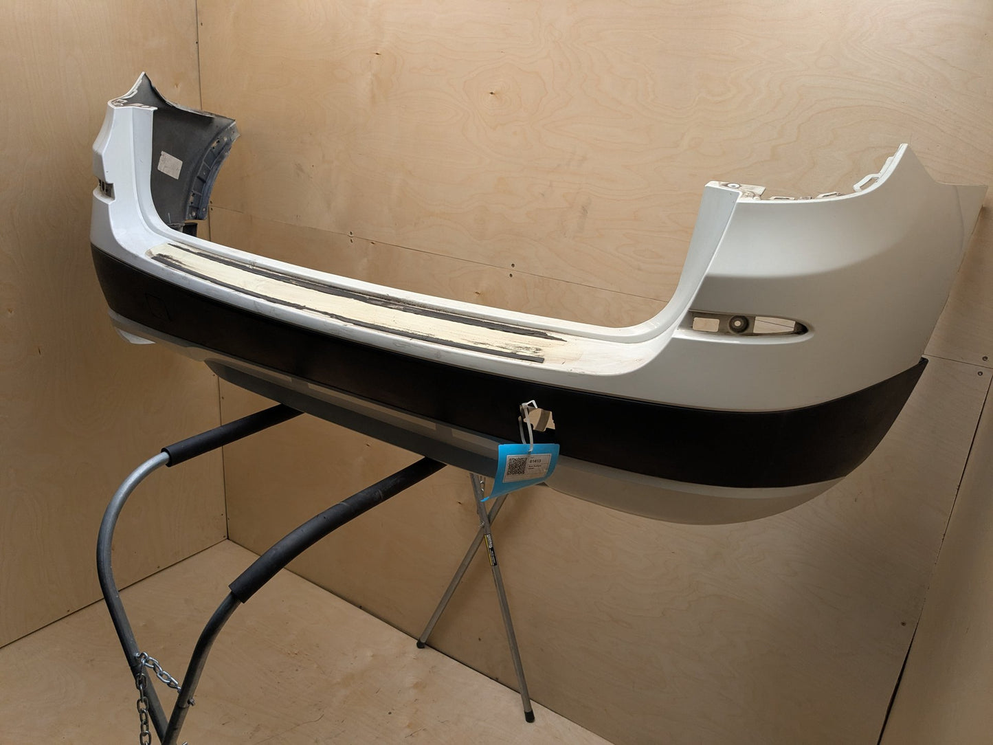 11-17 OEM BMW F25 X3 Rear Bumper Cover w/ PDC Holes 7278474 White 300