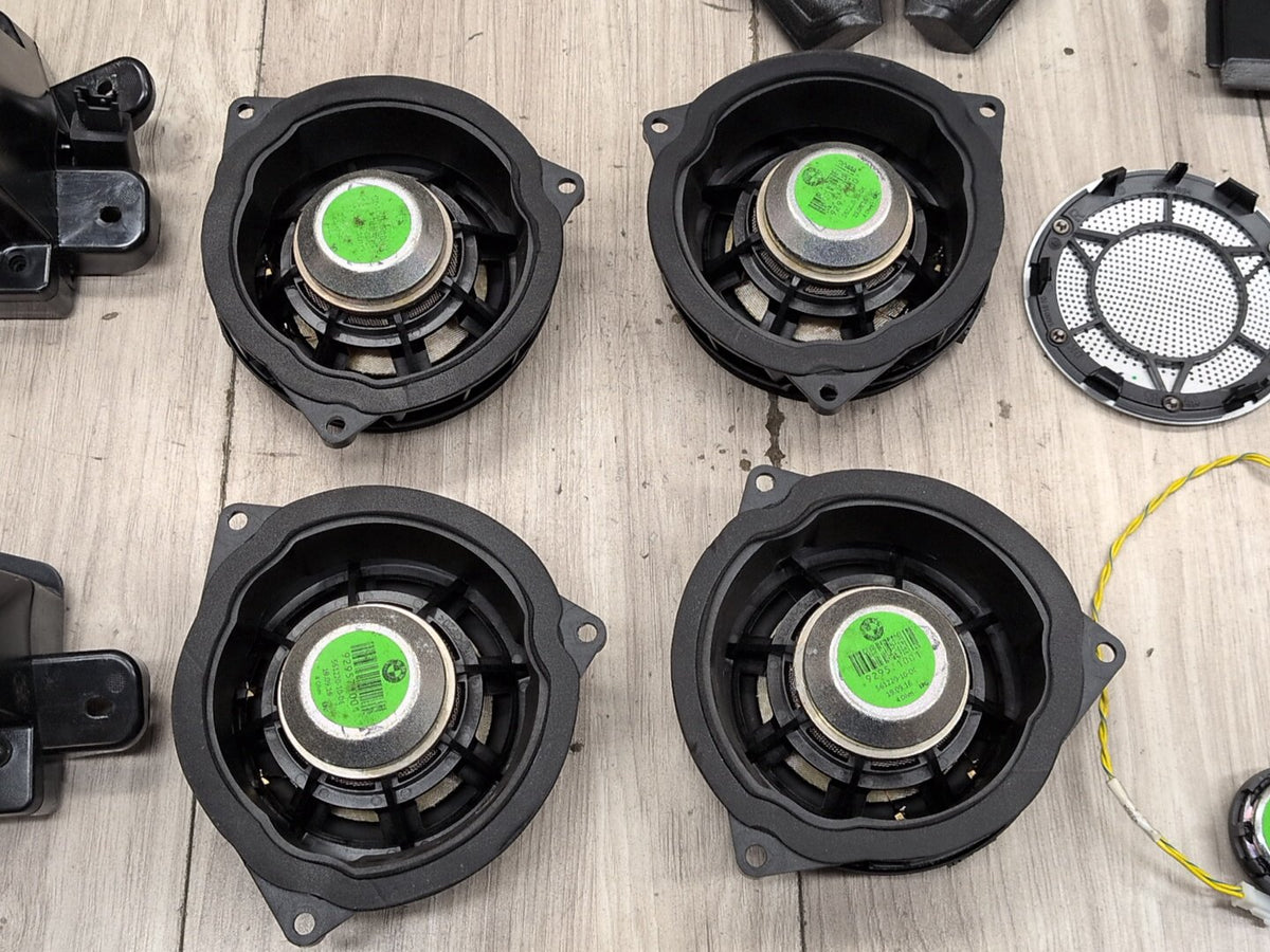OEM BMW F15 F16 F85 X5 X6 BANG OLUFSEN Amplifier Speaker Tweeter Subwoofer SET