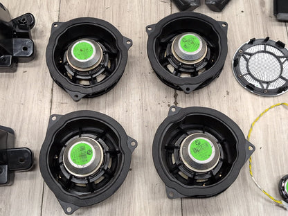 OEM BMW F15 F16 F85 X5 X6 BANG OLUFSEN Amplifier Speaker Tweeter Subwoofer SET