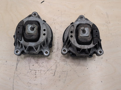 2011-2016 BMW F25 X3 N20B20A Left Right Engine Bracket Support Mount SET 6856184