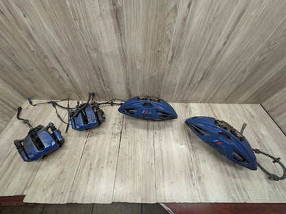 OEM BMW G30 530 540 M550 Front Rear Left Right Brake Calipers Brembo SET Blue