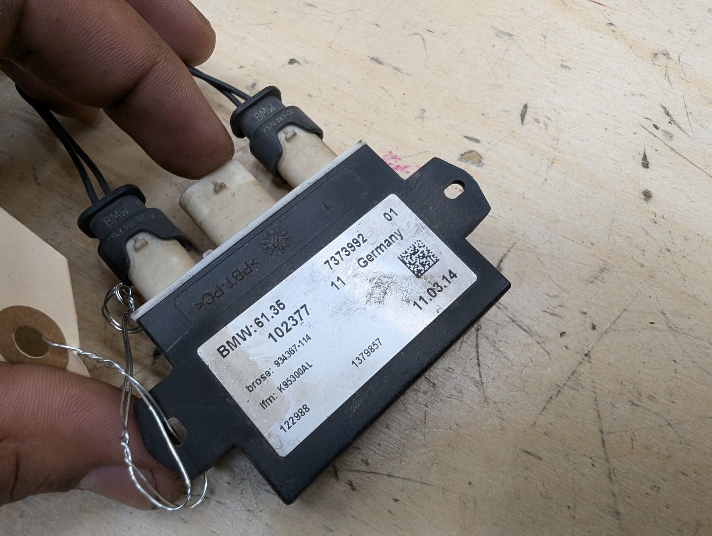 OEM BMW F30 G30 G12 F90 M5 F48 G01 X3 Control Unit Smart Opener Module w/ Sensor