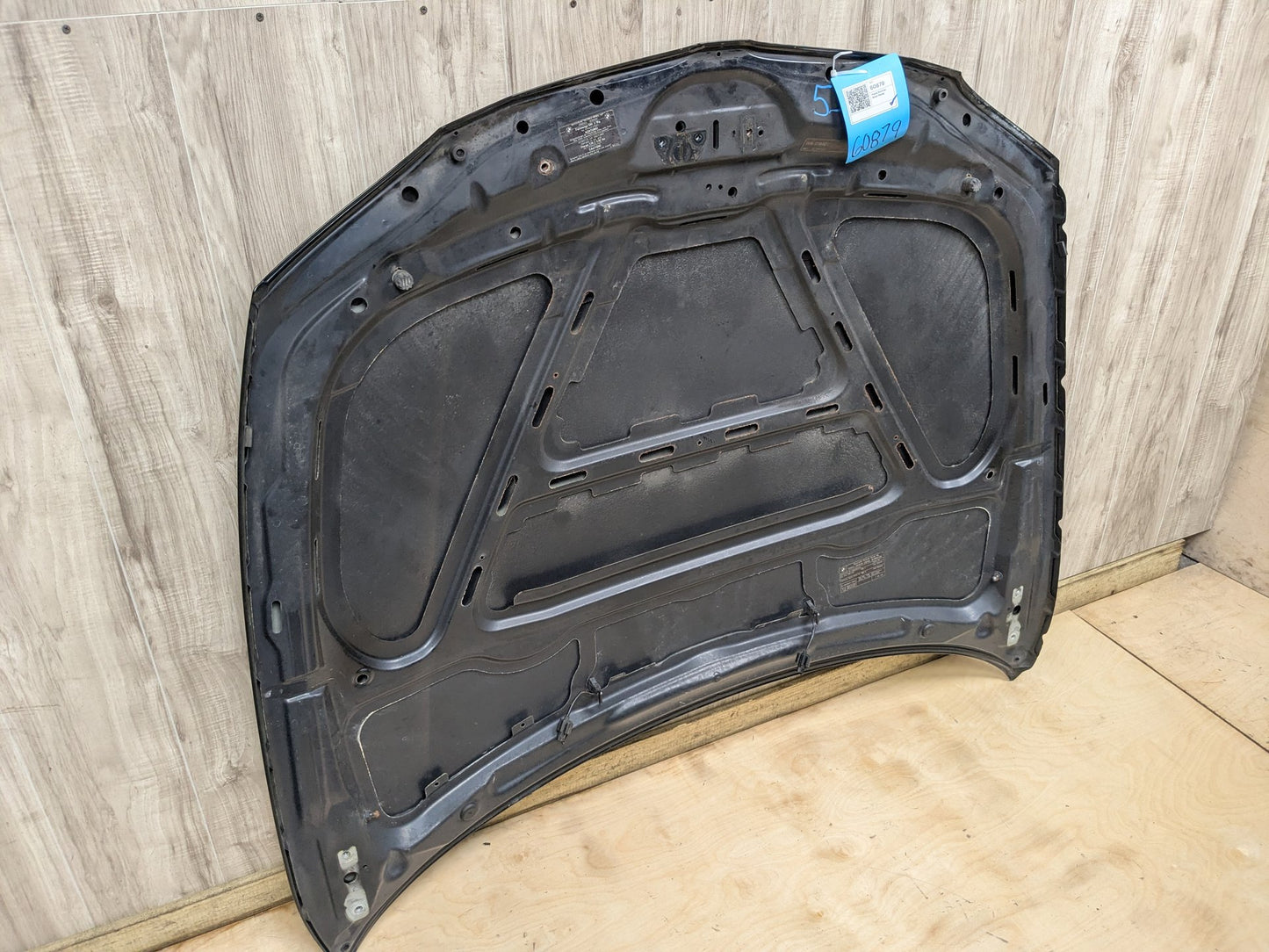 08-13 OEM BMW E88 E82 135 Front Hood Bonnet Panel Shell SCHWARZ II (668)