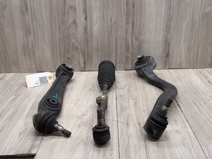 2016 BMW X6 F86 Front Right Passenger Control Arms w/ Tie Rod SET 7850158 S63B44T2