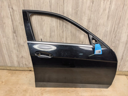 10-16 Mercedes-Benz Sedan W212 Front Right Passenger Door Shell Panel Black 040
