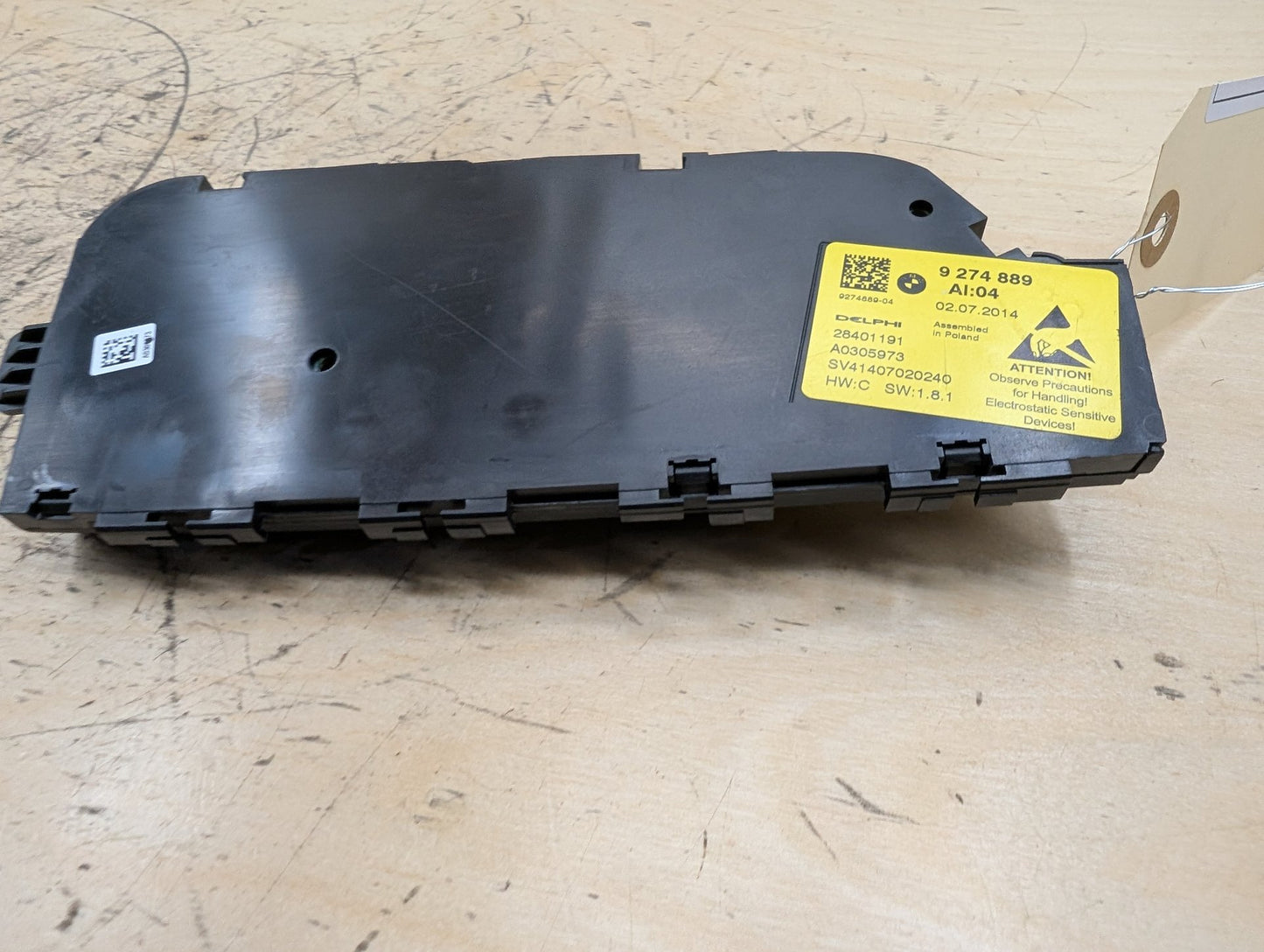 12-17 OEM BMW F10 F01 F02 750 M5 LCI Front Left Driver Seat Control Switch