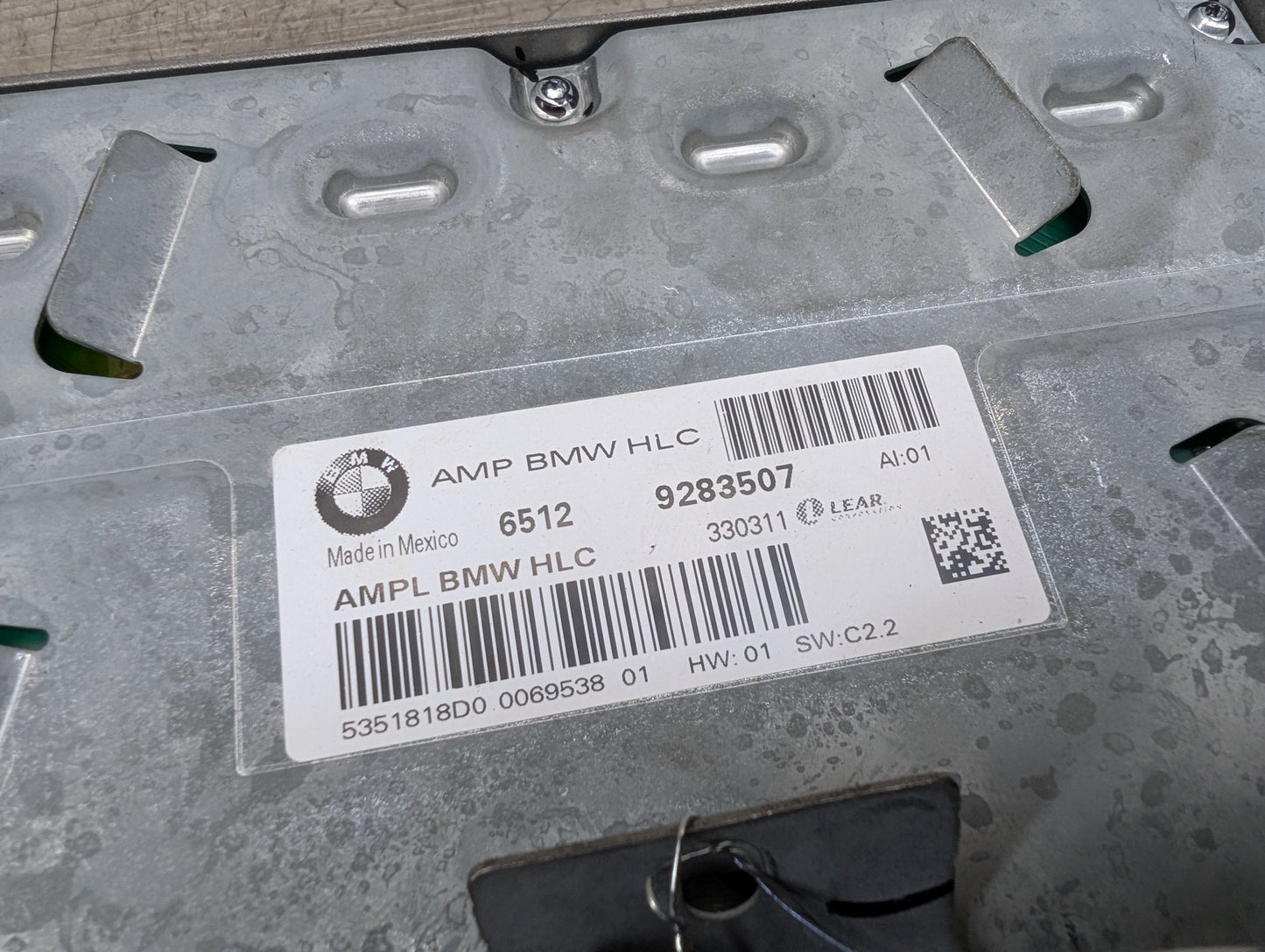 2011 BMW 328i E90 Stereo Audio Amp Amplifier 9283507