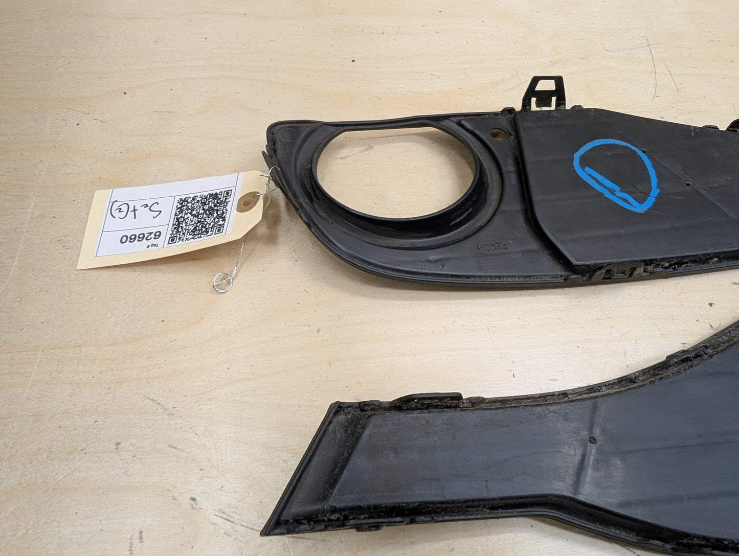 2012-2018 BMW 328i F30 Front Left Right Bumper Fog Lamp Lights Brackets SET 7255365