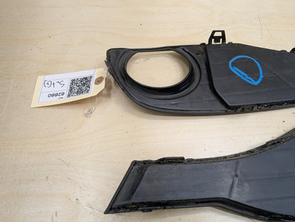 2012-2018 BMW 328i F30 Front Left Right Bumper Fog Lamp Lights Brackets SET 7255365