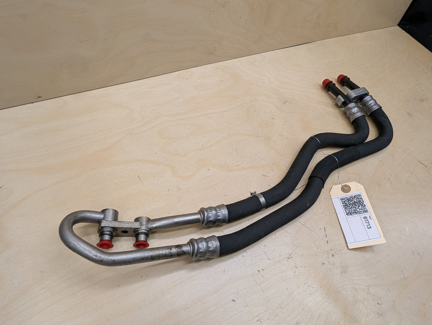 07-15 OEM BMW E84 X1 E90 E92 E93 335 Engine N54 N55 Oil Cooler Lines PAIR