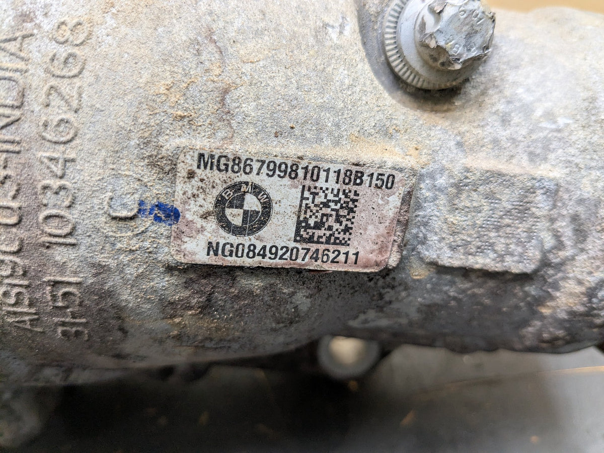 18-21 OEM BMW G01 G02 X3 X4 xDrive Front Differential Axle Gearbox Carrier 3.38