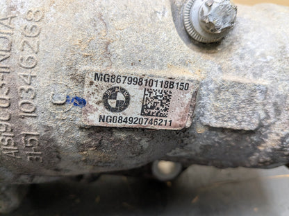 18-21 OEM BMW G01 G02 X3 X4 xDrive Front Differential Axle Gearbox Carrier 3.38