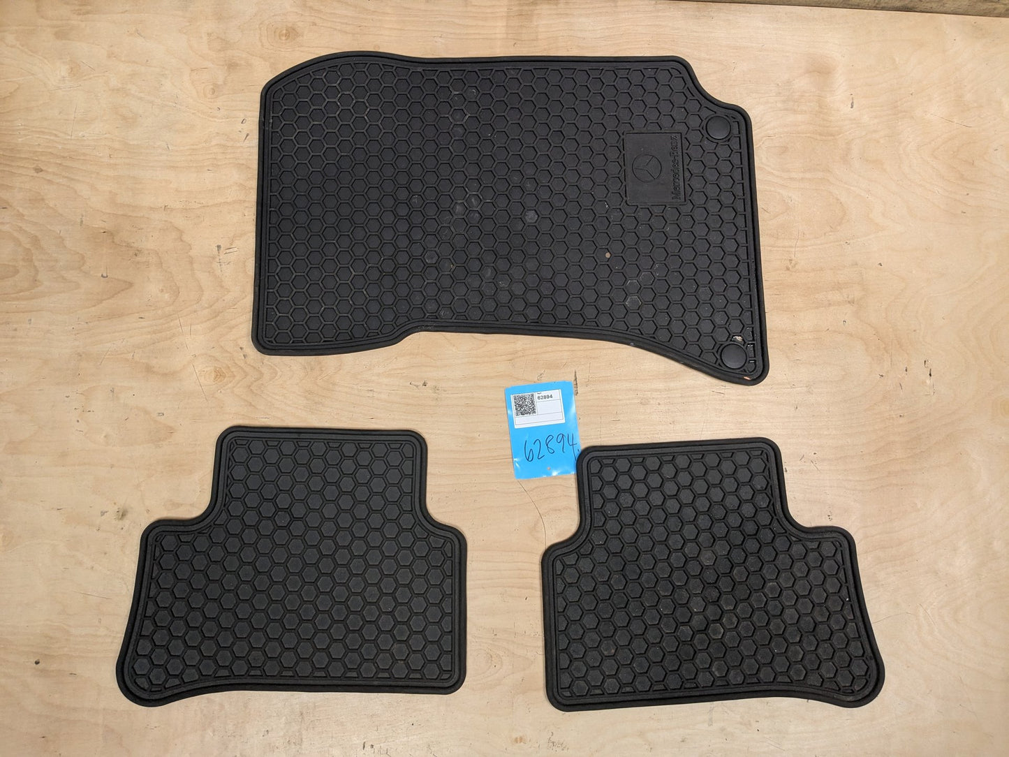 2009-2012 Mercedes-Benz E550 W212 Front Rear Left Right All Weather Mat Carpet Floor Mats SET A2126801848 OEM
