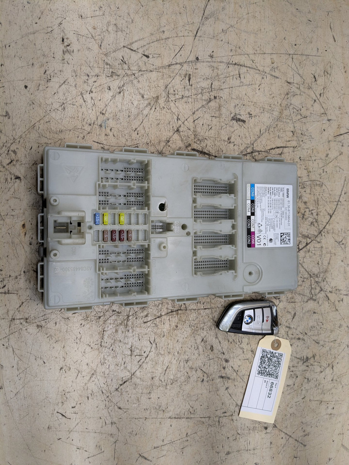 OEM BMW F90 F97 G01 G05 G12 G20 G30 X3 BDC Body Domain Control Module Unit + Key