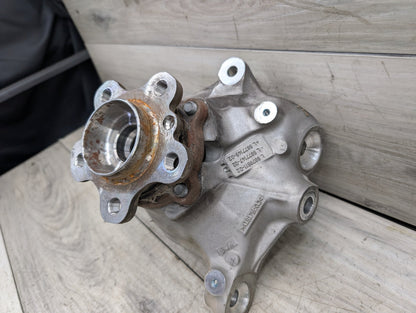 2021-2026 BMW 430i G22 Front Left Driver Spindle Knuckle w/ Bearing 6877147