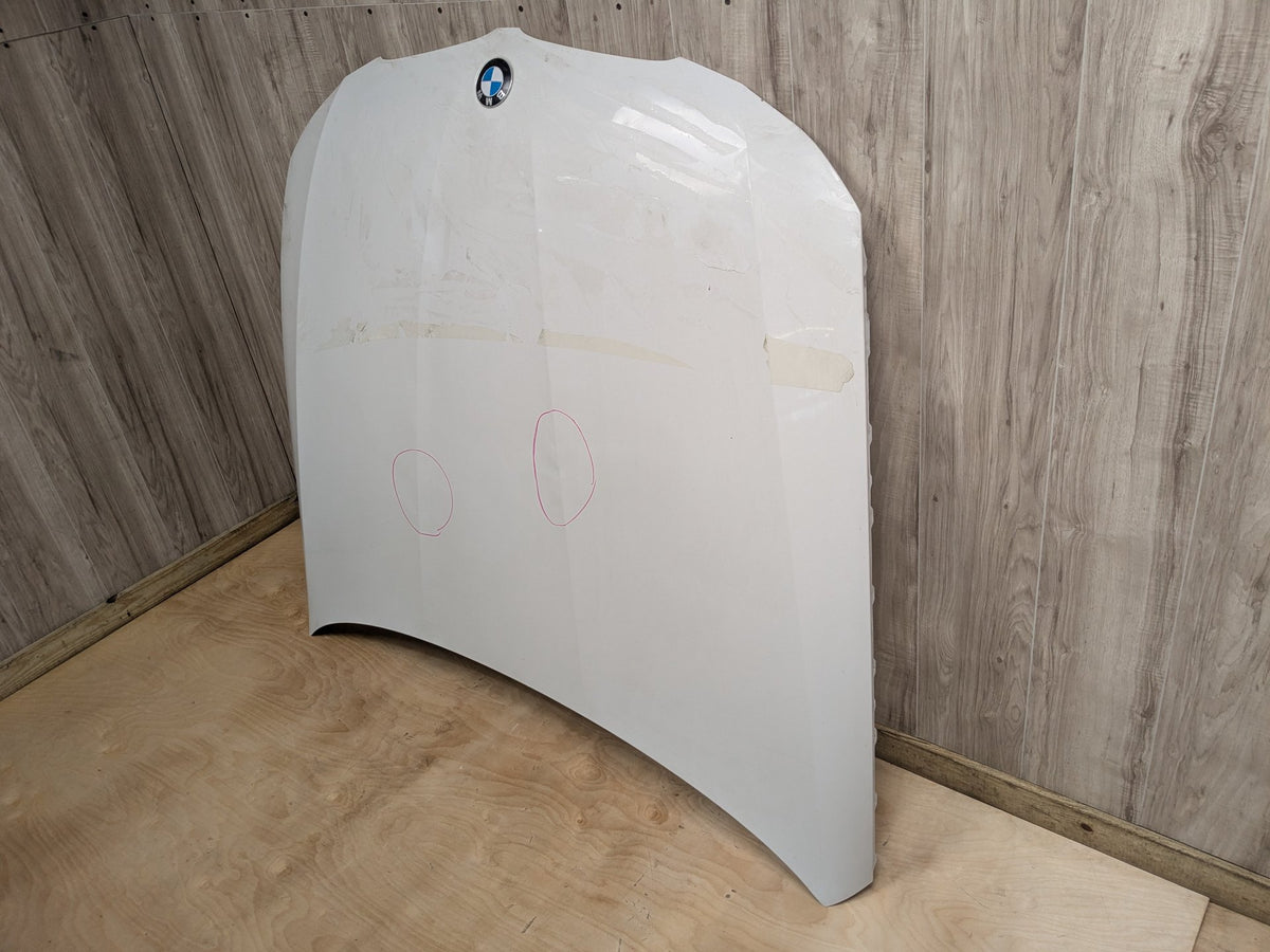 2006-2011 BMW 328i E90 Hood Bonnet Shell Panel White 300