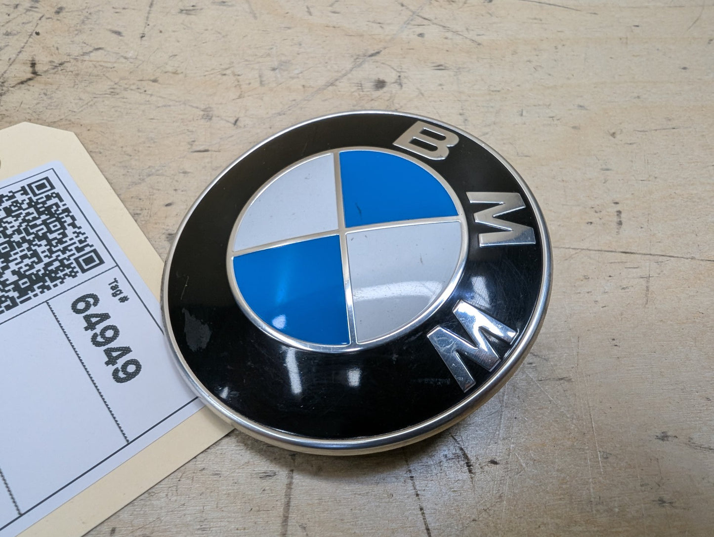 OEM BMW E82 E92 F02 F10 F22 F30 F44 F82 Rear Trunk Lid Round Emblem Logo 82MM
