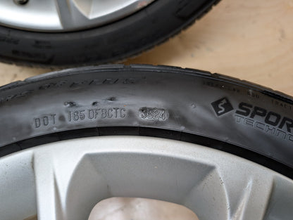 BMW OEM F30 F31 F32 F33 F34 Wheel Rim SET Style 398 8x18 8.5x18