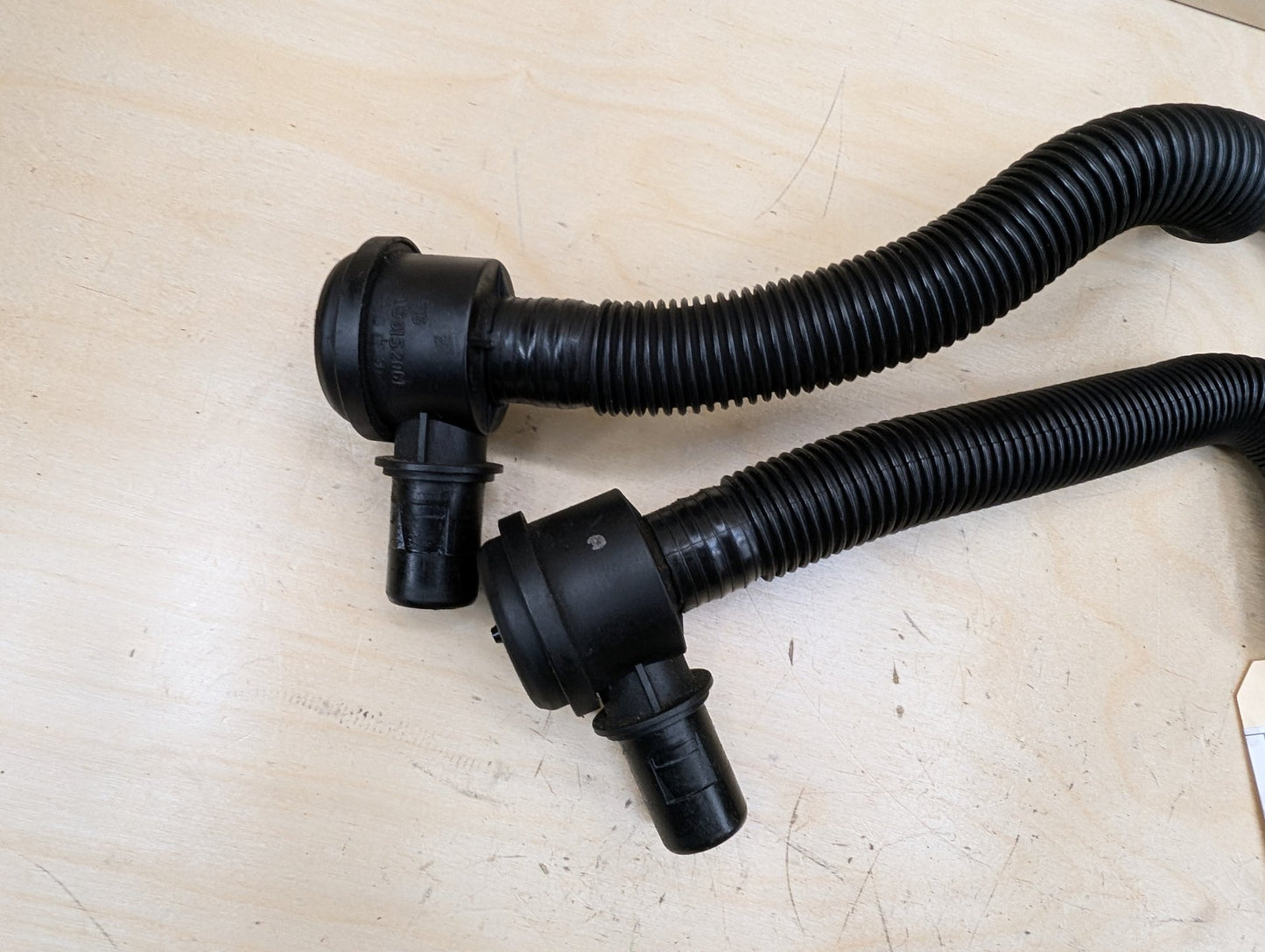 2007-2013 BMW E93 335i N54B30A Engine Motor Turbo Charger Tube Pipe SET 7556556