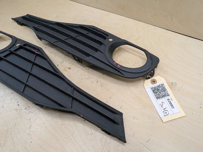 2012-2018 BMW 328i F30 Front Left Right Bumper Fog Lamp Lights Brackets SET 7255365