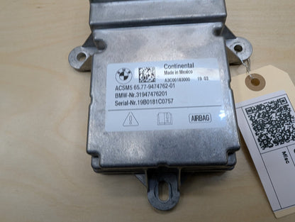 OEM BMW G01 G02 G12 G30 X3 X4 SRS Main Safety Restraint Airbag Control Module