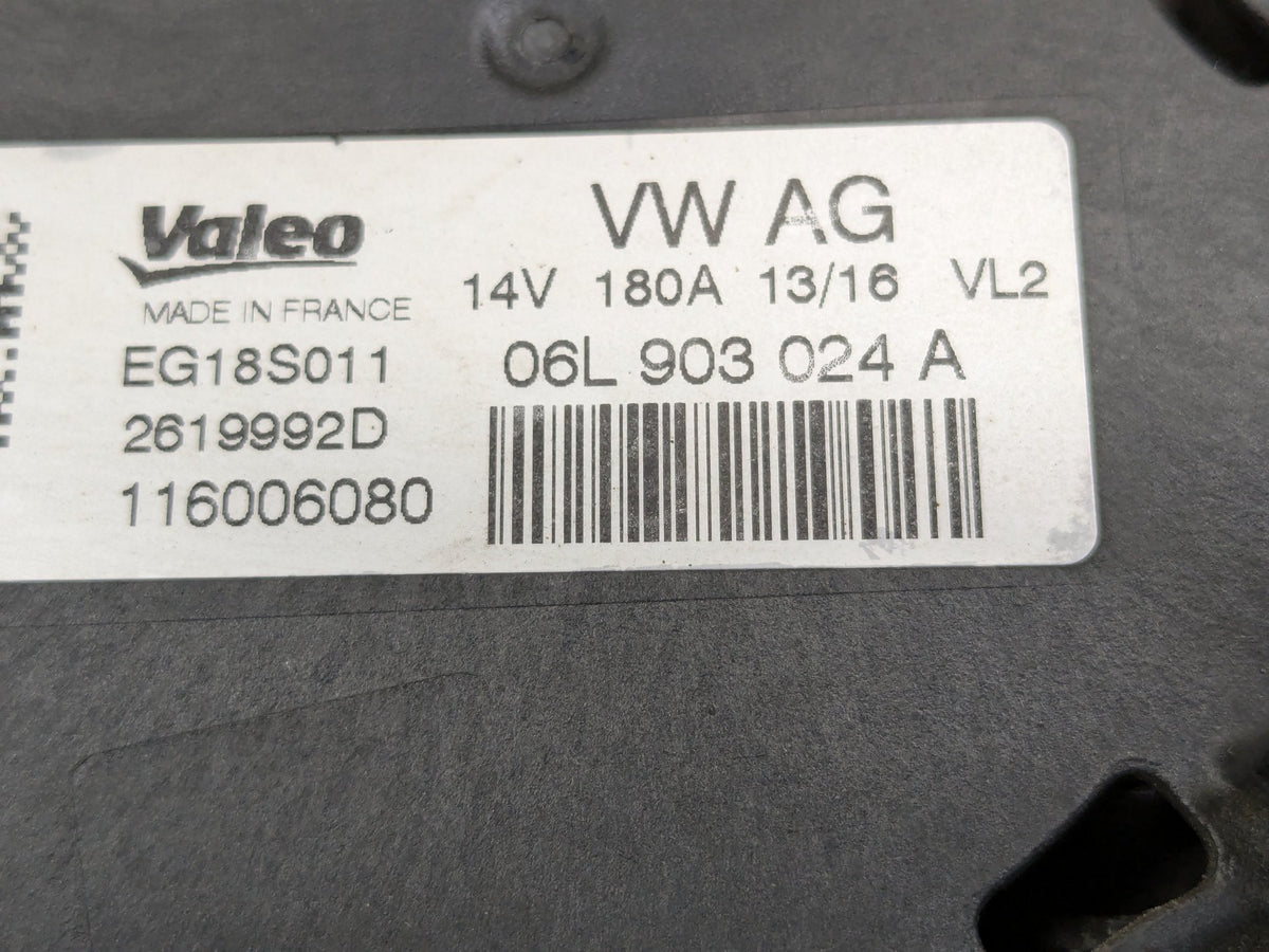 2012-2018 Audi C7 A6 CYNB Engine Motor Generator Alternator 06L903024A