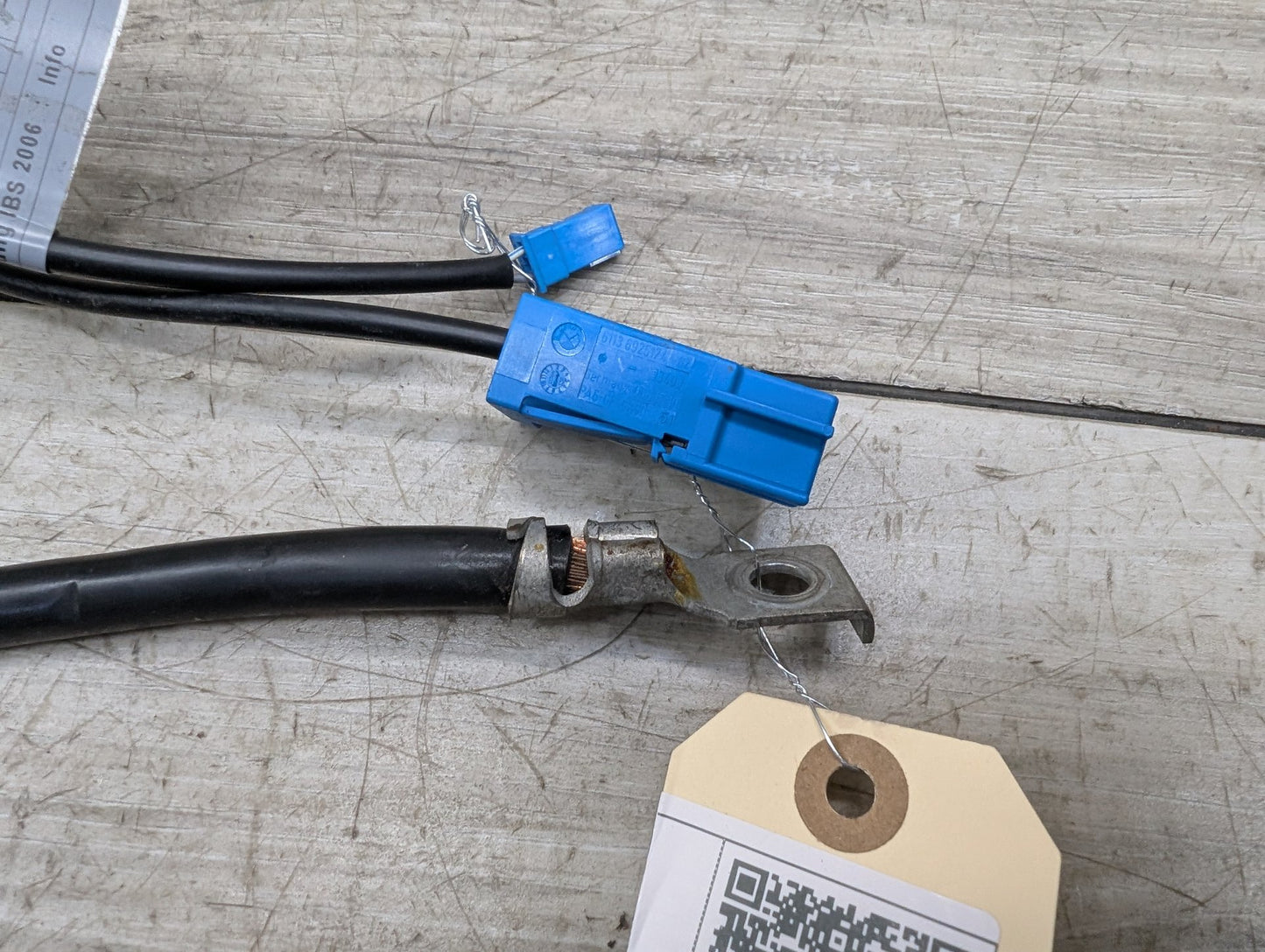 2008-2013 BMW 128i E82 Battery Negative IBS Wire Cable 7579004