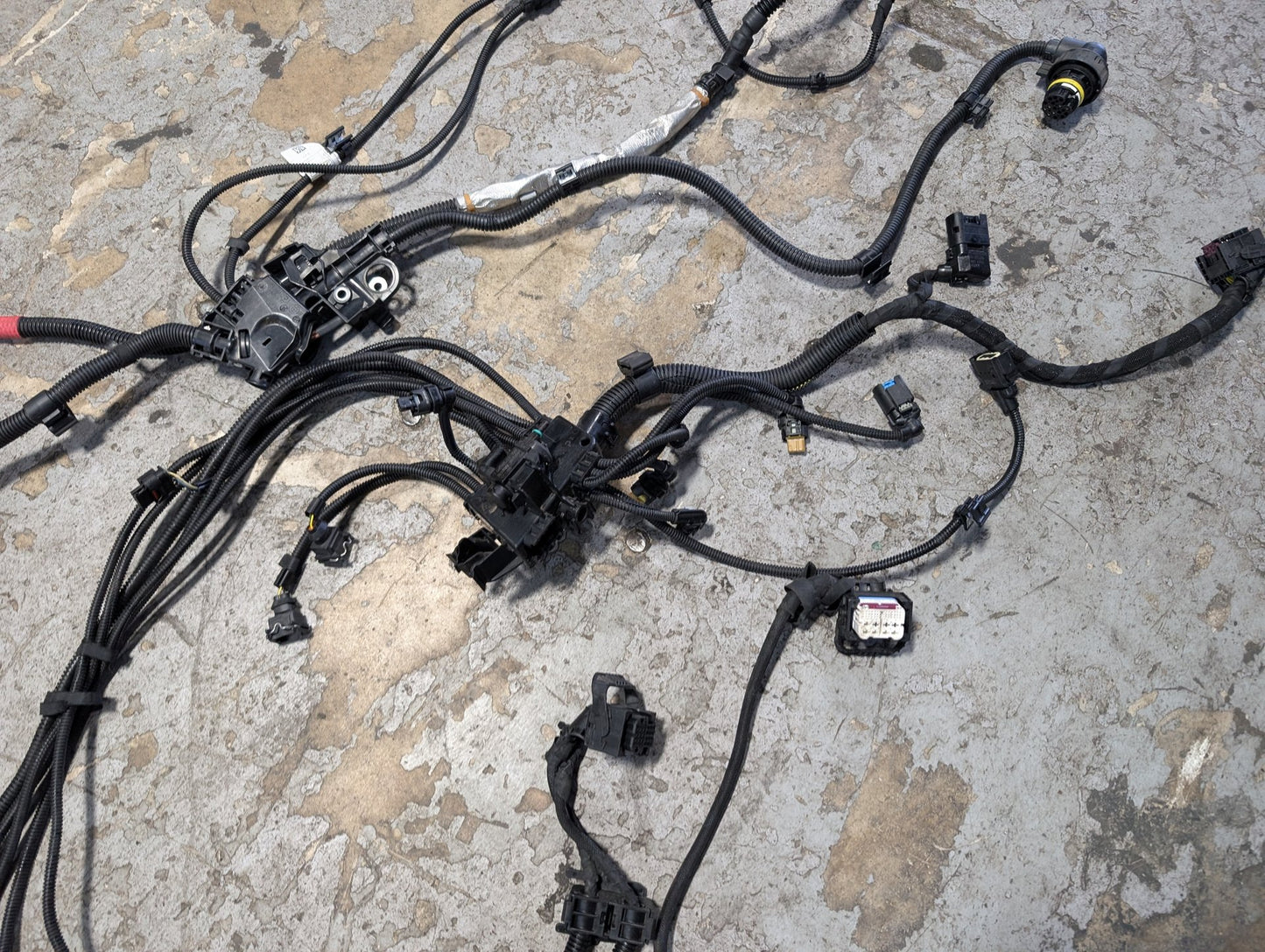 2017-2023 BMW G30 530i B46B20O0 Engine Motor Transmission Wiring Wire Harness SET 8642929