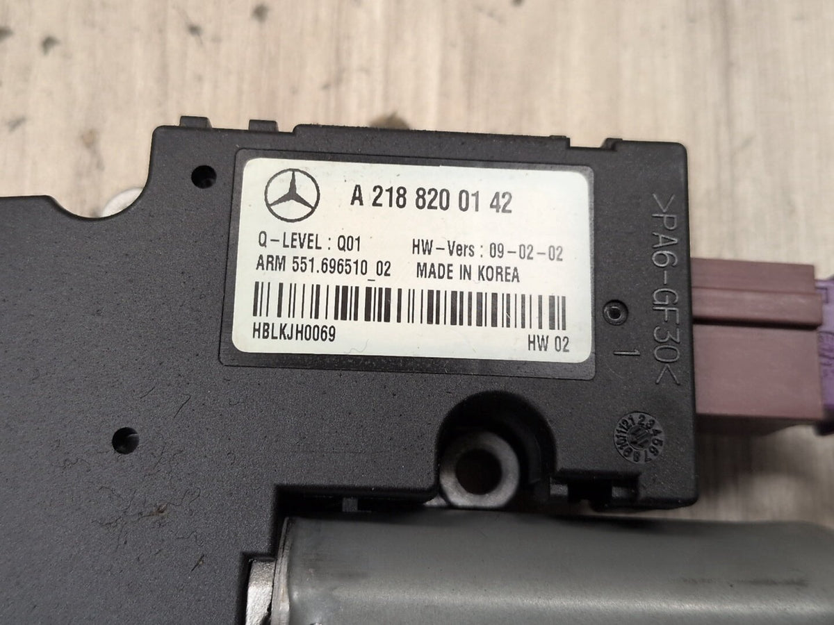 2009-2012 Mercedes-Benz E550 W212 Sunroof Sun Roof Glass Motor A2188200142 OEM