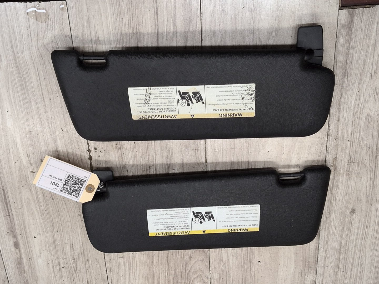 2011 - 2017 BMW X3 F25 Front Left Right Sun Visor SET 8062217 N20B20O0