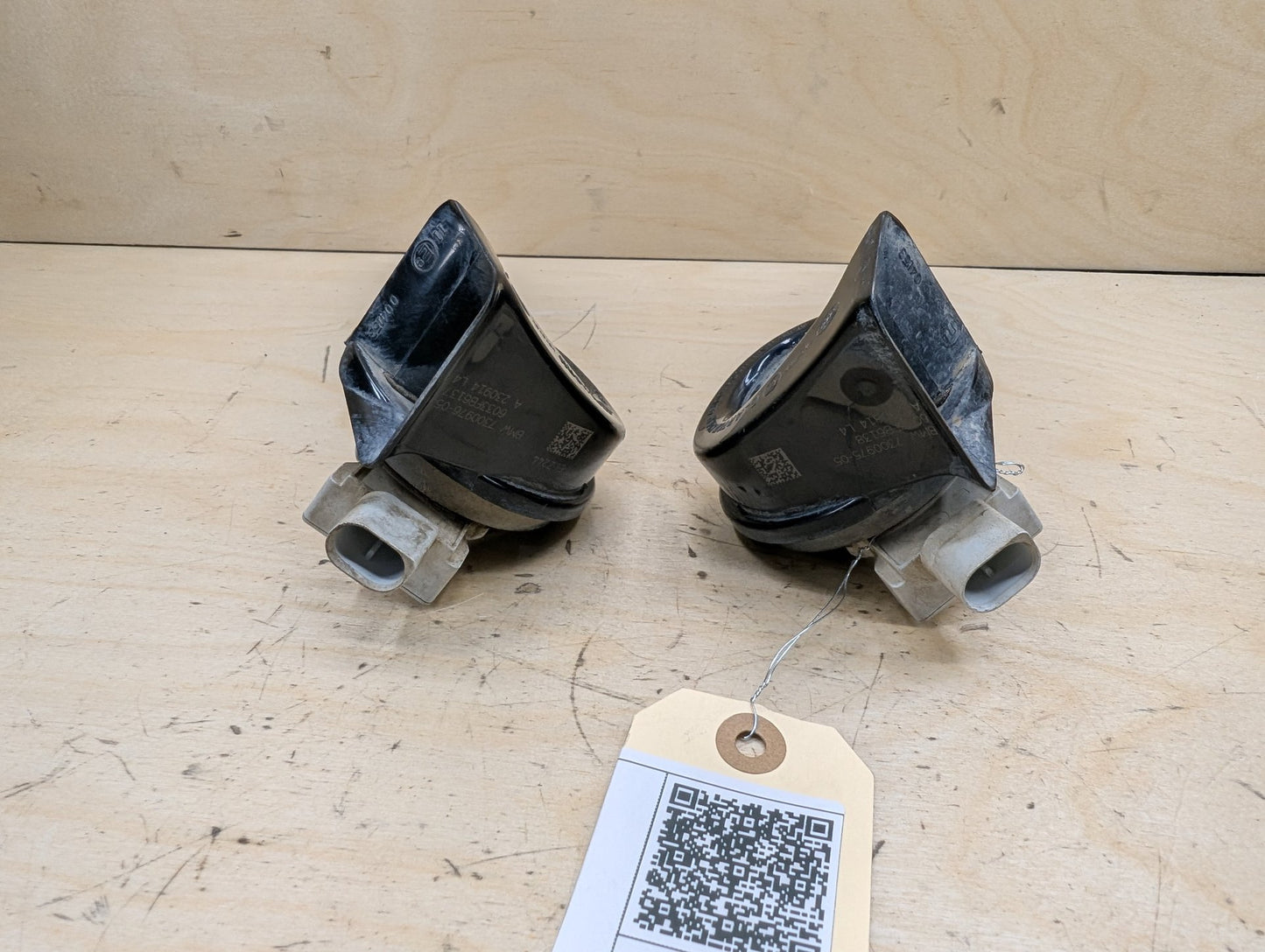 2012-2018 BMW 335i F30 Alarm Horns SET 7300976