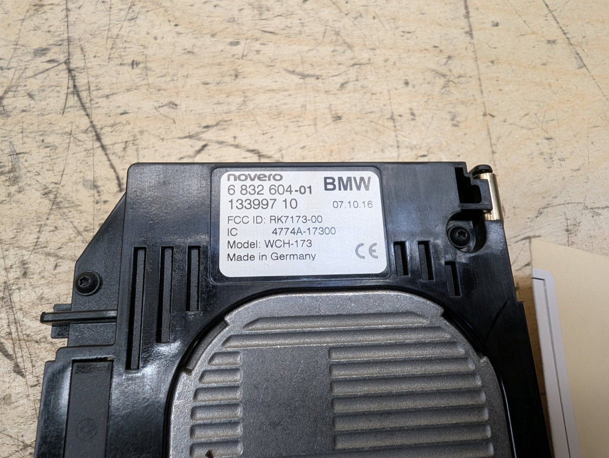 2016-2019 BMW 740i G12 Wireless Phone Charger Module 6832604 OEM