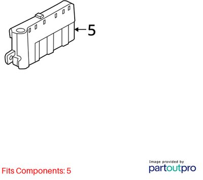 OEM BMW F22 F30 F32 F36 F80 F82 Positive Battery Distributor B+ Power Fuse Box
