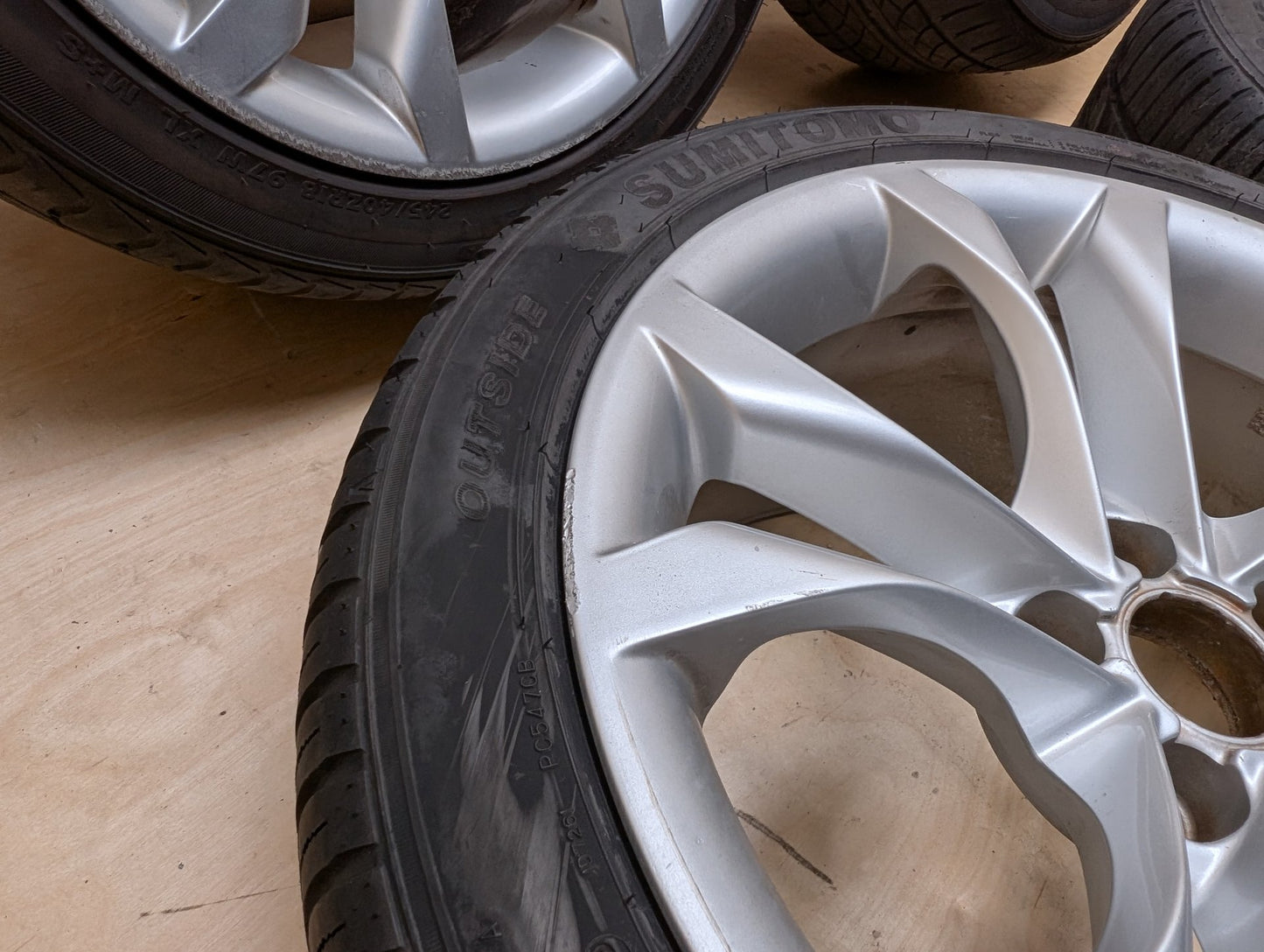 13-18 OEM AUDI A5 S5 Wheel Rims 18x8.5 ET:29 5 Spoke Aluminum Alloy