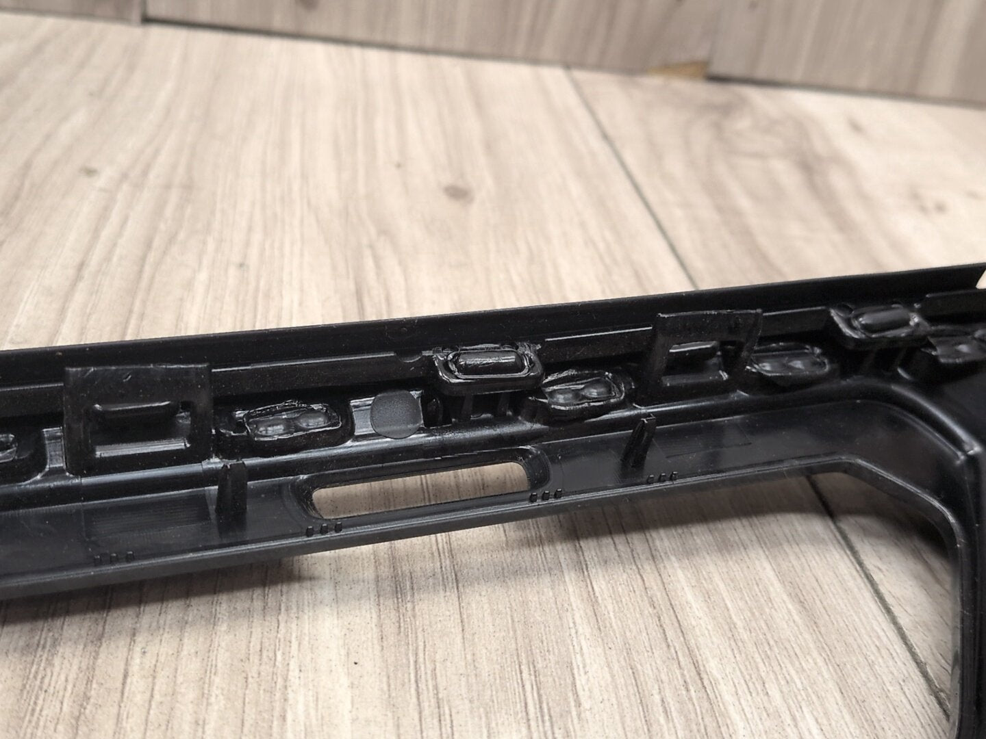 18-21 OEM BMW G01 G02 X3 X4 Dash Dashboard Center Air Vent Trim Panel DARK OAK