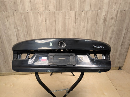 19-25 OEM BMW G20 G80 330 M340 M3 Rear Trunk Lid Panel Deck Shell Black 475